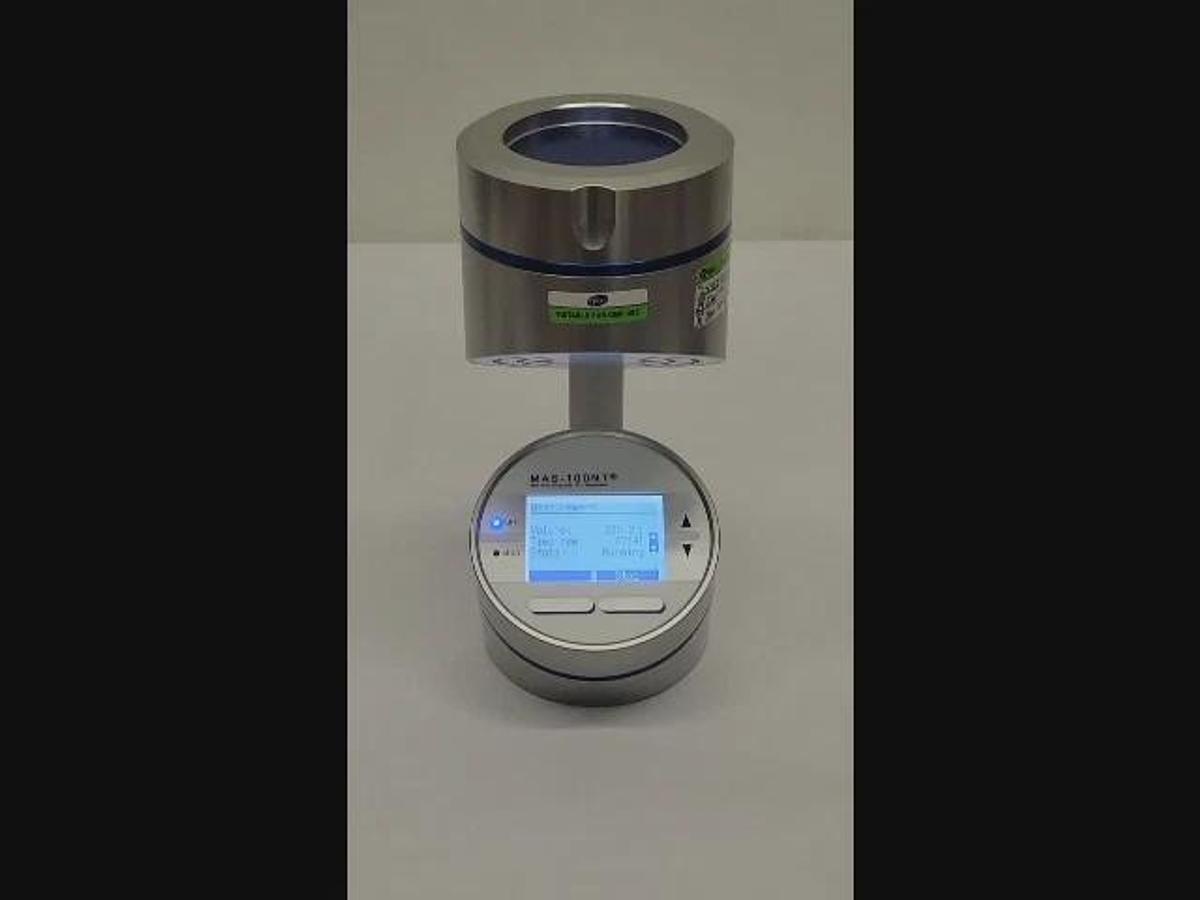 MBV EMD MILLIPORE SIGMA MICROBIOLOGICAL AIR SAMPLER,  MAS-100NT - NEW VERSION