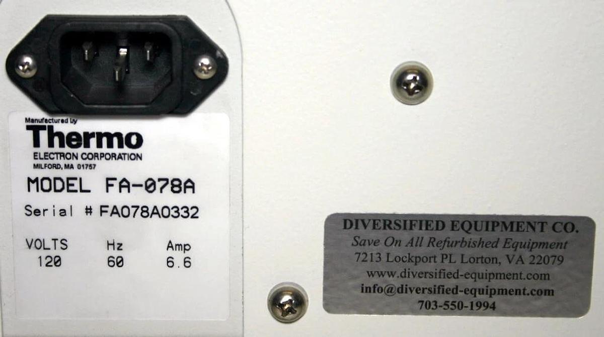 THERMO ELECTRON AMINCO FRENCH PRESSURE CELL PRESS, MODEL FA-078A