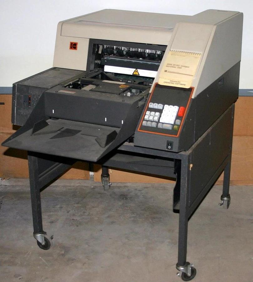 Used KODAK RELIANT INTELLIGENT MICROFILMER, MODEL 2000, QUANTITY OF TWO