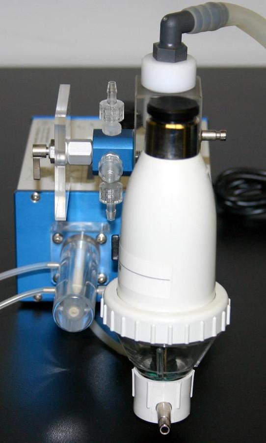 Used HSE HUGO SACHS ELEKTRONIK MOUSE VENTILATOR MINIVENT, MODEL 845 WITH NEBULIZER