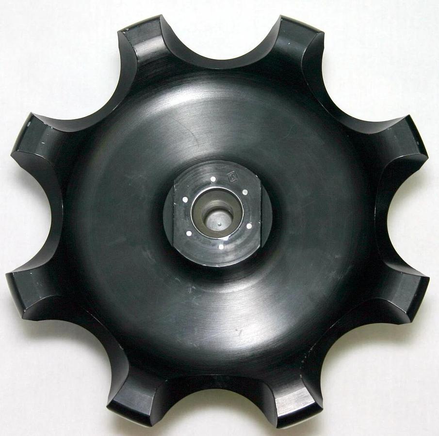 BECKMAN COULTER ULTRACENTRIFUGE FIXED ANGLE ROTOR, MODEL MLA-55, 8 x 13.5 ML