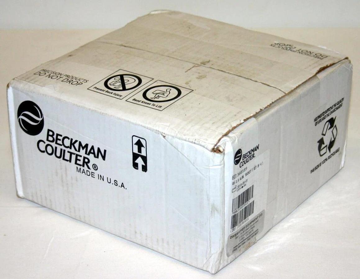 Used BECKMAN COULTER BUCKETS FOR GH-3.8 ROTOR, MODEL 360589, NIB, SET OF FOUR