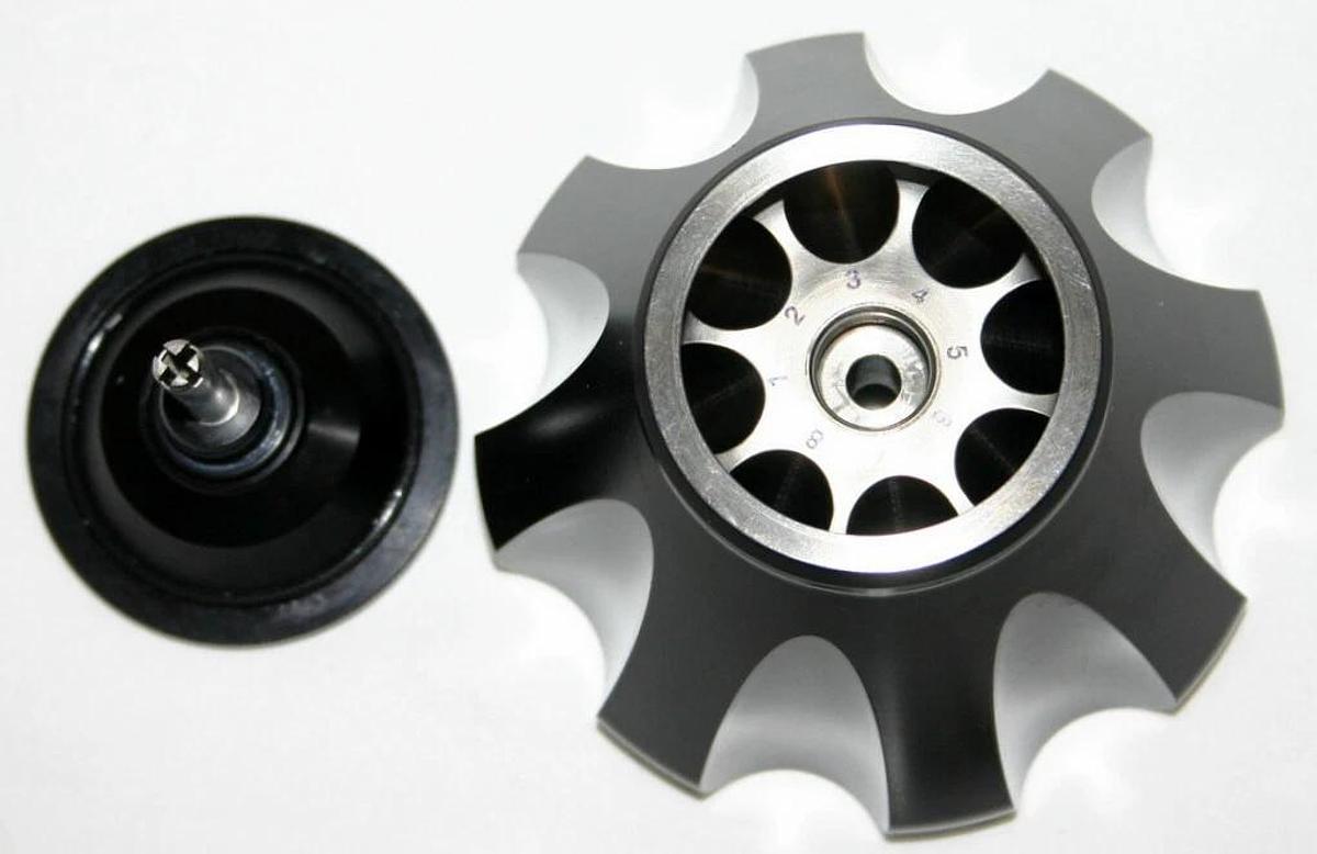 BECKMAN COULTER ULTRACENTRIFUGE FIXED ANGLE ROTOR, MODEL TLA-110, 8 X 5.1 ML