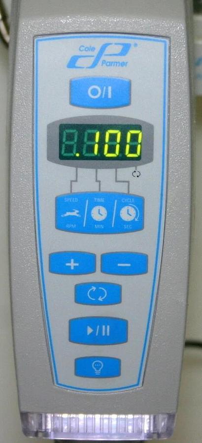 COLE-PARMER COMPACT DIGITAL REVERSING OVERHEAD STIRRER, MIXER, MODEL 50004-00