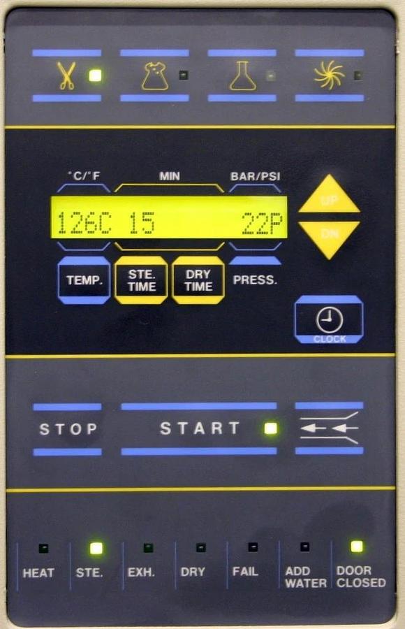 TUTTNAUER BRINKMANN DIGITAL AUTOCLAVE, STERILIZER, MODEL 2540EA