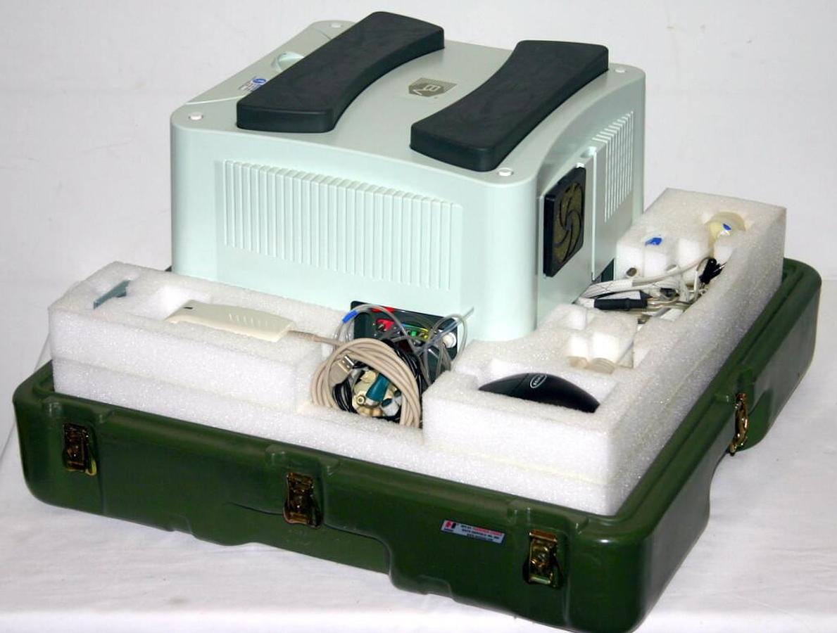 Used BIOVERIS M-SERIES M1M PORTABLE TOXICITY DETECTOR WITH CASE