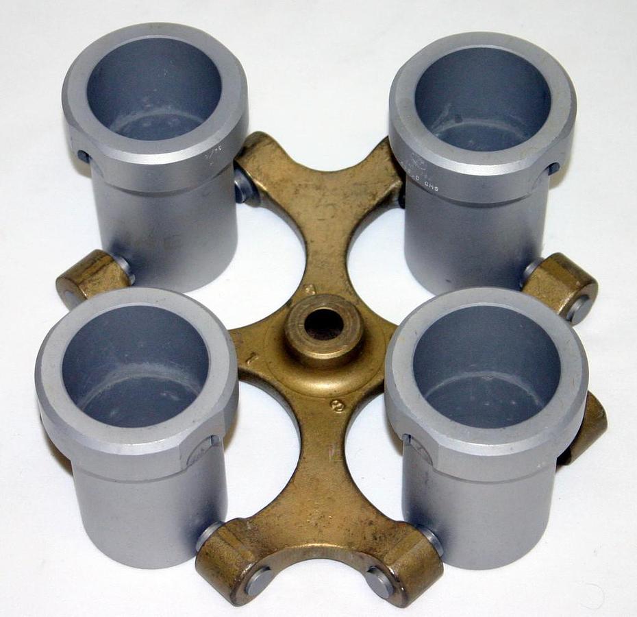 Used IEC SWINGING BUCKET ROTOR, MODEL 284, WITH FOUR 250ML BUCKETS, MODEL 384