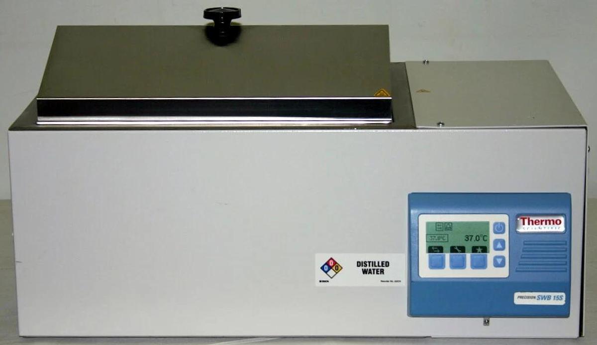 Used THERMO SCIENTIFIC PRECISION 15L SHAKING WATER BATH, MODEL SWB 15S