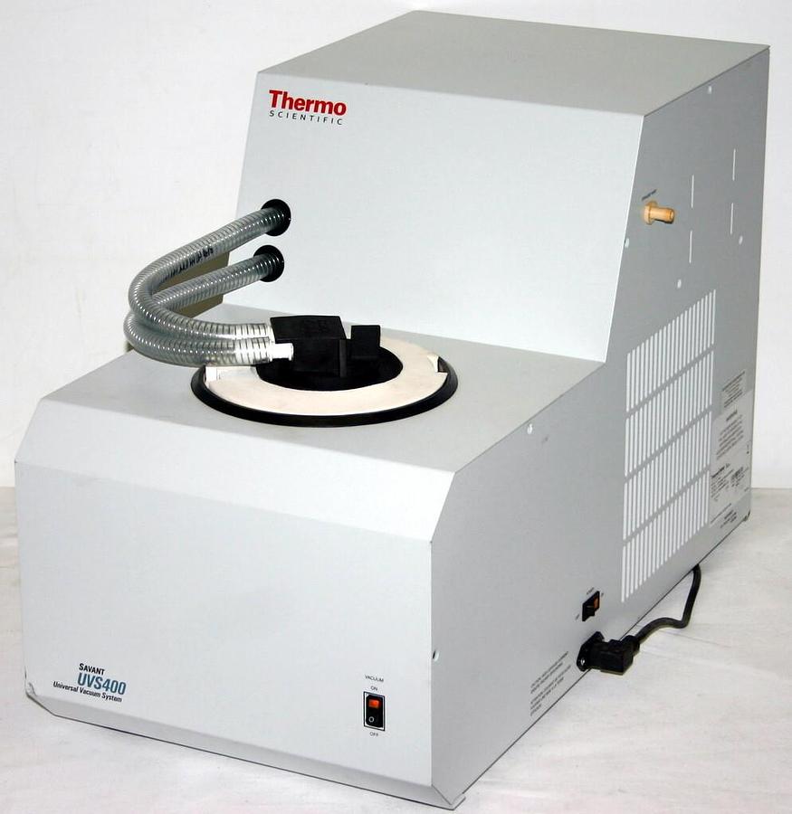 Used THERMO SCIENTIFIC SAVANT UNIVERSAL VACUUM SYSTEM MODEL UVS400