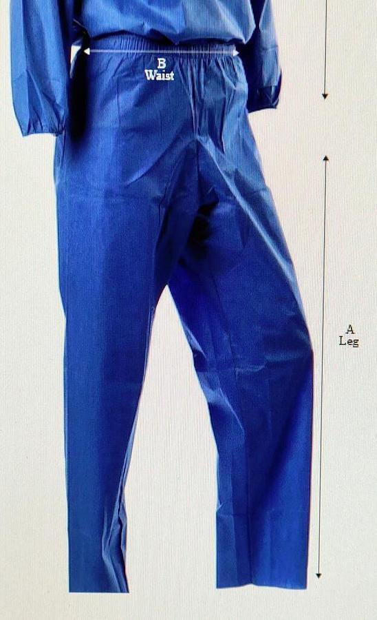 ALPHA PRO TECH CRITICAL COVER SCRUB PANTS, DARK BLUE, MEDIUM, 30/CS, WP-23322-2