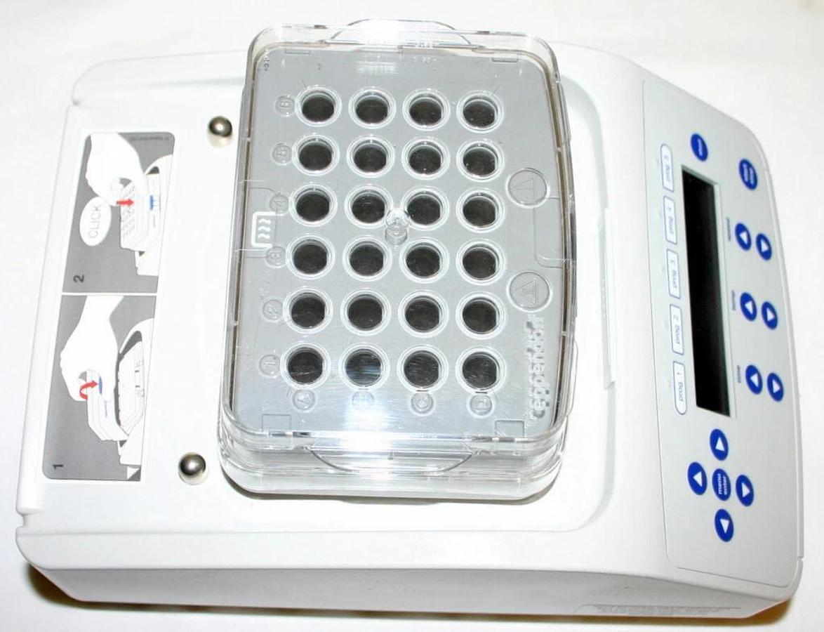 EPPENDORF 5382 THERMOMIXER C WITH 1.5 ML THERMOBLOCK, SMART BLOCK (see video)