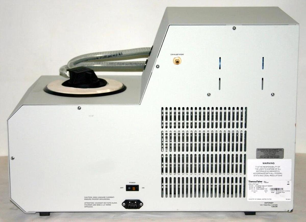 Used THERMO SCIENTIFIC SAVANT UNIVERSAL VACUUM SYSTEM MODEL UVS400
