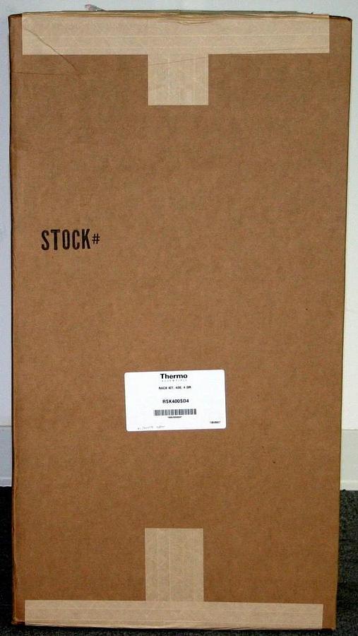Used THERMO SCIENTIFIC FREEZER RACK KIT, MODEL RSK400SD4 FORMA 88400 & TSU400  RACKS