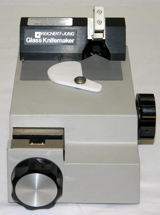 Used REICHERT JUNG ULTRAMICROTOME GLASS KNIFEMAKER