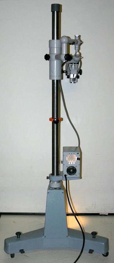 Used ZEISS F 170 OPERATING SURGICAL MICROSCOPE, MODEL OPMI 1-DFC, FIBER OPTIC LIGHT