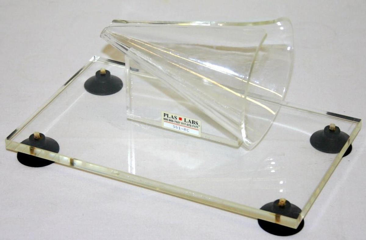 Used PLAS LABS RODENT TAIL INJECTION CONE, MODEL 561-RC