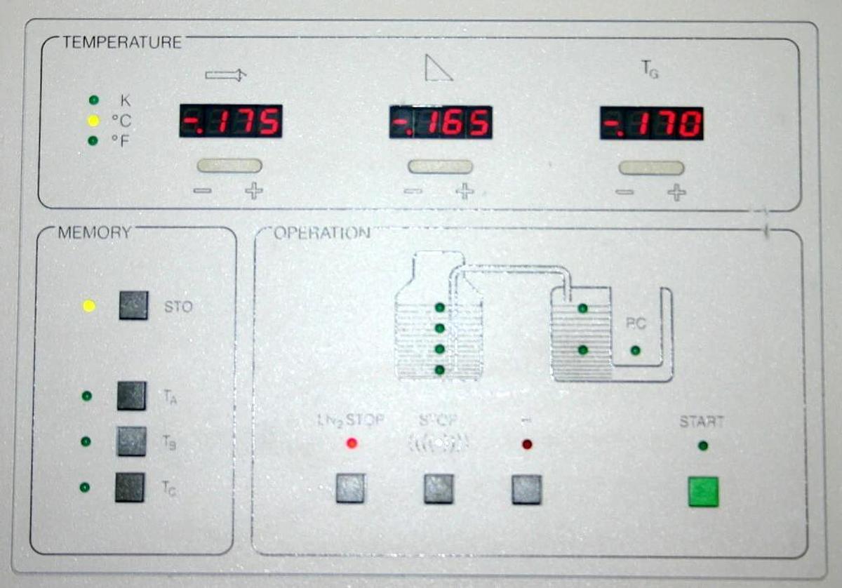 Used LEICA EMFCS CONTROLLER, MODEL 654801