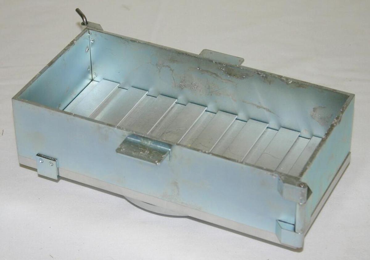 Used LEICA SPECIMEN STAGE 0417 19635 WITH EMBEDDING FRAME 0417 19632, 120 x 250 x 60