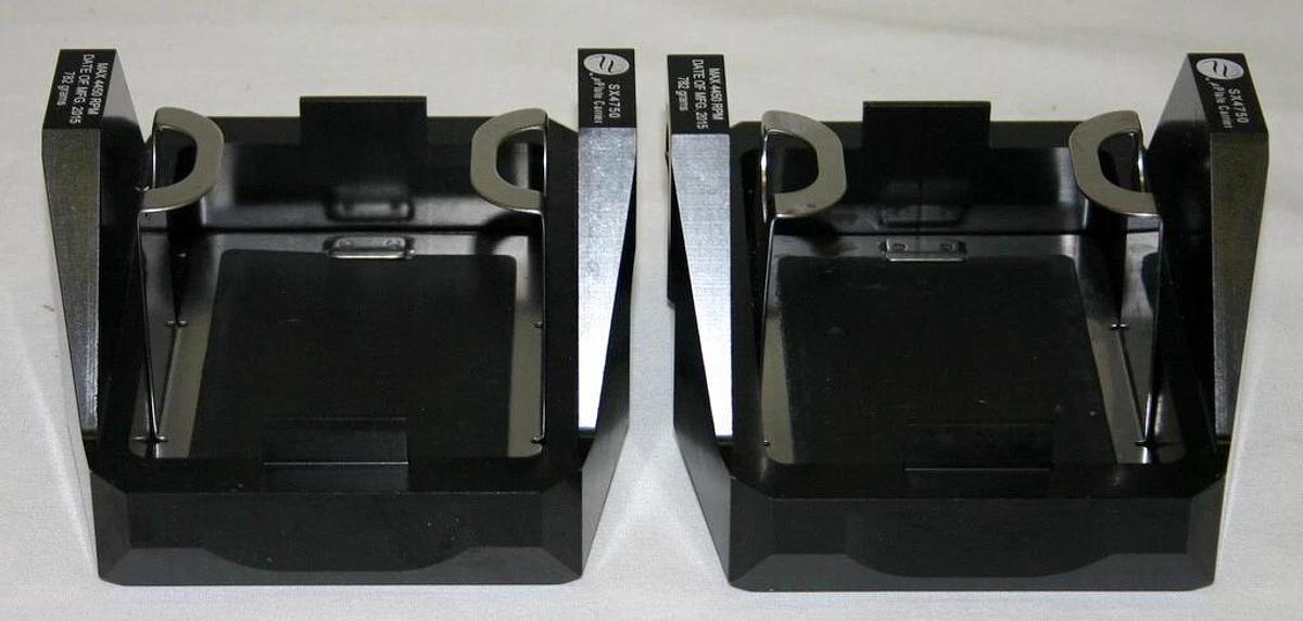 BECKMAN COULTER MICROPLATE CARRIER MODEL 392806 FOR SX4750 & SX4750A ROTOR, PAIR