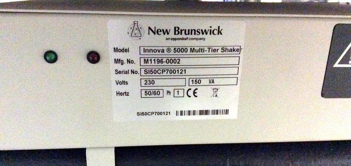 NEW BRUNSWICK SCIENTIFIC EPPENDORF GYROTORY MULTI-TIER SHAKER, INNOVA 5000 - NEW