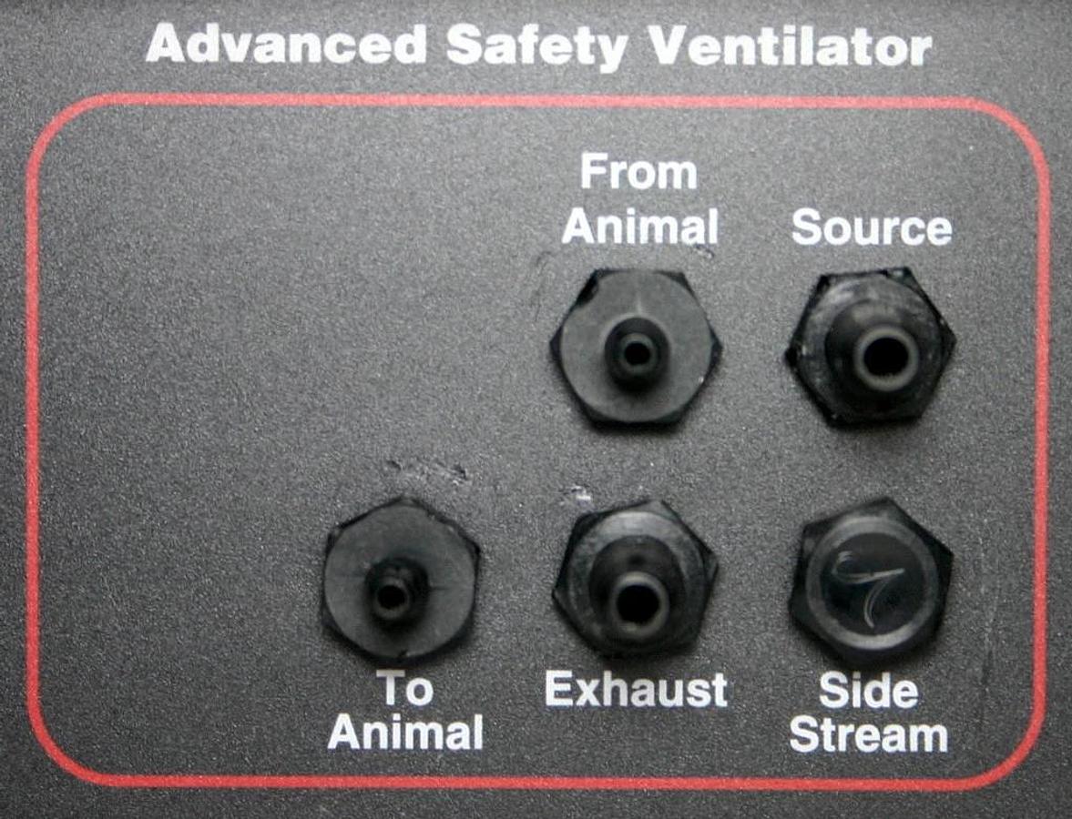Used HARVARD ADVANCED SAFETY VENTILATOR INSPIRA ASV, CATALOG NO. 55-7058