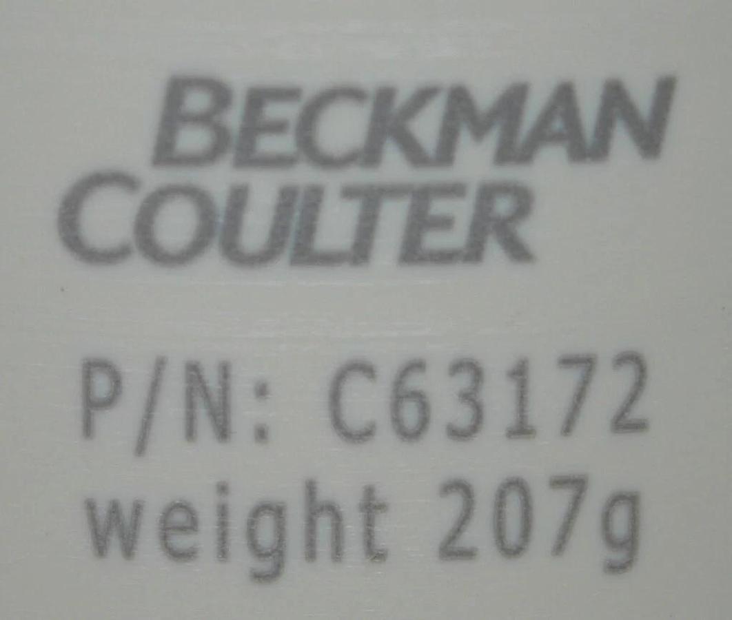 Used BECKMAN COULTER ADAPTER 37 X 5 ML BLOOD TUBE FOR VS 4.750 ROTOR, MODEL C63172