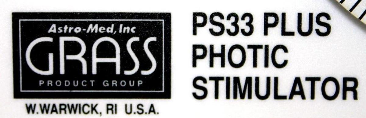 Used ASTRO-MED GRASS PHOTIC STIMULATOR, MODEL PS33 PLUS