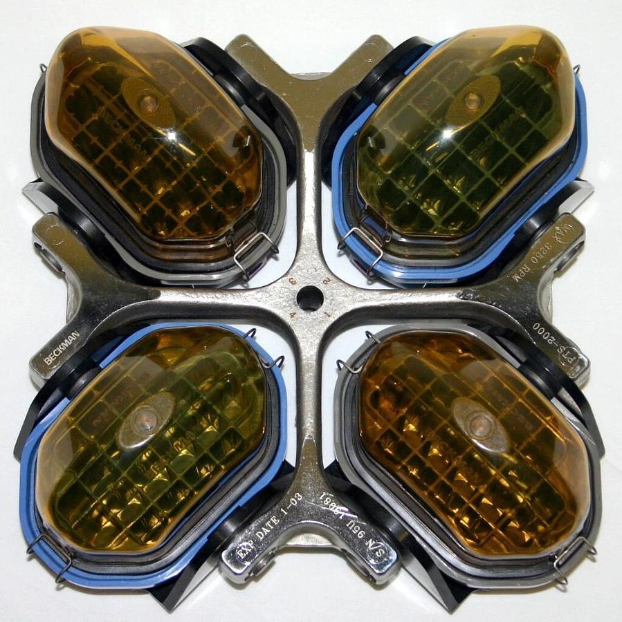 Used BECKMAN SWINGING-BUCKET ROTOR, MODEL PTS-2000 WITH TUBE CANNISTERS