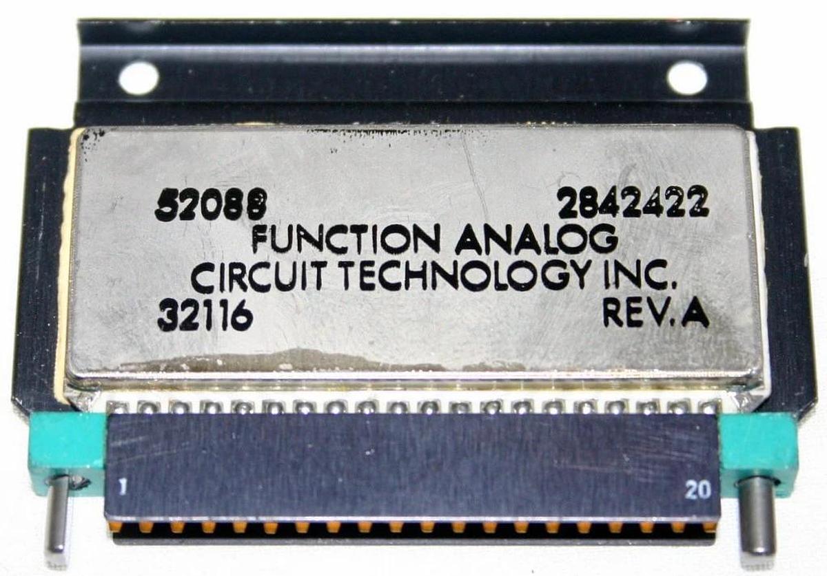 Used IBM FUNCTION ANALOG CIRCUIT TECHNOLOGY DIGITAL MUX BOARD SRT PLUG IN MODULE