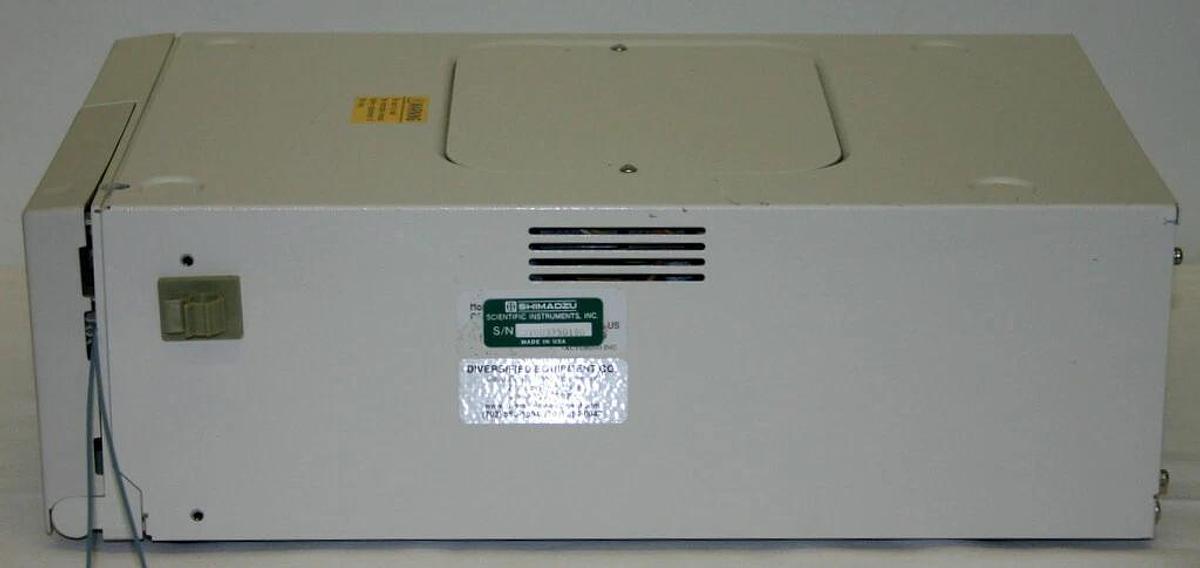 Used SHIMADZU UV-VIS DETECTOR, MODEL SPD-10AV VP