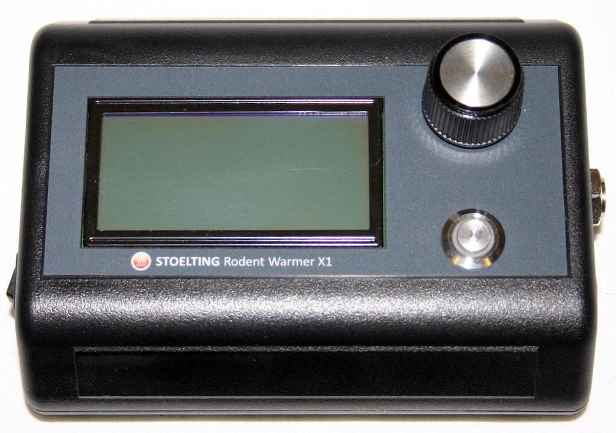 Used STOELTING RODENT WARMER WITH HEATING PAD, MODEL 53800R, NEW IN THE BOX