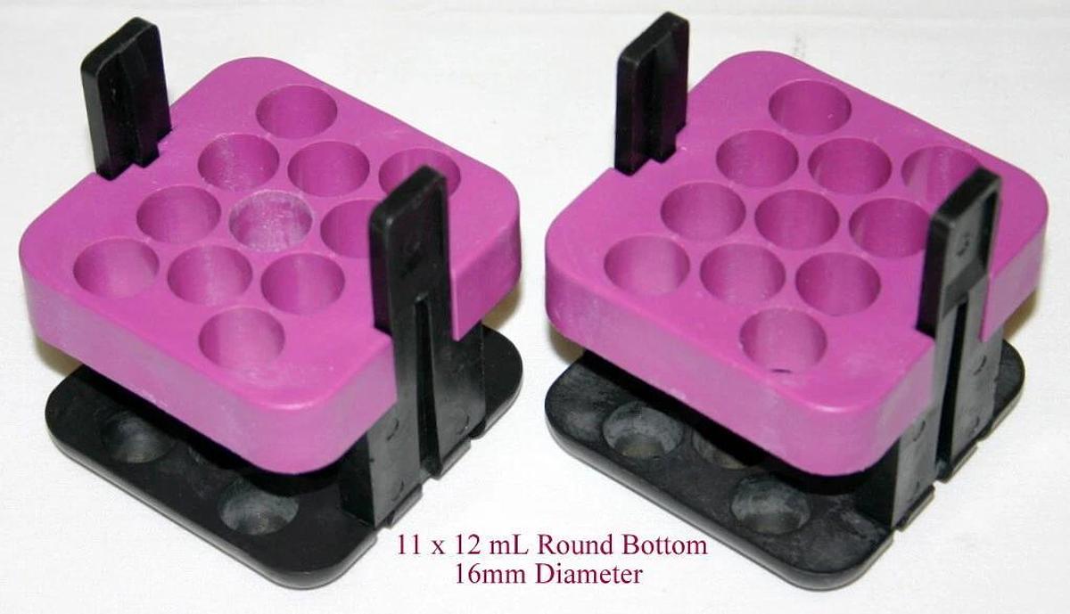 Used BECKMAN ADAPTERS FOR ACCUSPIN FR CENTRIFUGE, BID IS FOR ONE PAIR