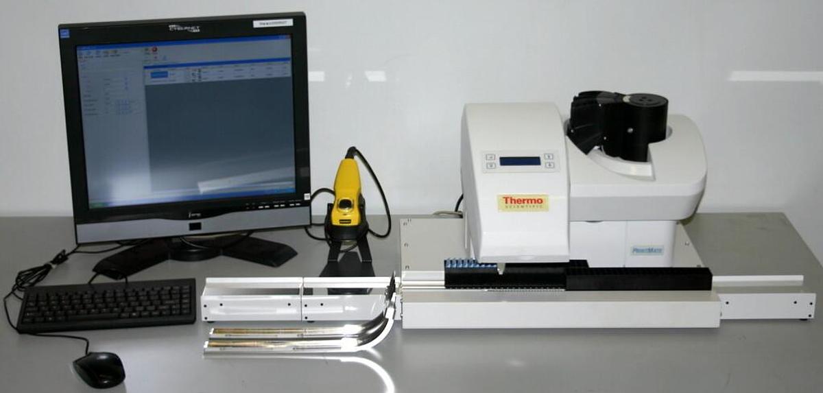 Used THERMO SCIENTIFIC PRINTMATE 150 CASSETTE PRINTER WITH COLLECTION SYSTEM