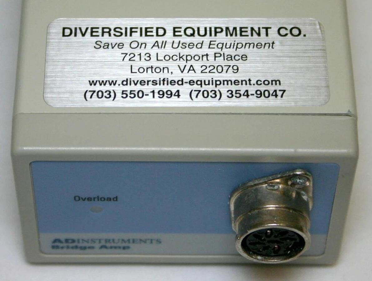 Used ADINSTRUMENTS, AD INSTRUMENTS BRIDGE AMP, MODEL ML221