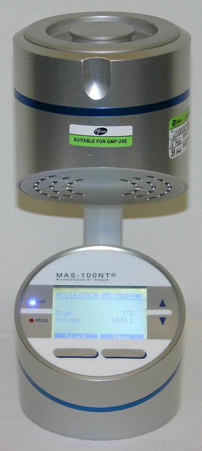 MBV EMD MILLIPORE SIGMA MICROBIOLOGICAL AIR SAMPLER, MAS-100NT - NEW VERSION