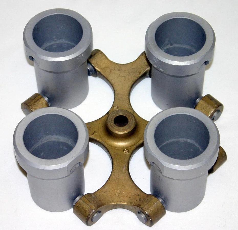 Used IEC SWINGING BUCKET ROTOR, MODEL 284, WITH FOUR 250ML BUCKETS, MODEL 384