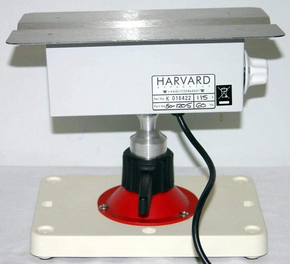 Used HARVARD APPARATUS HEATED TABLE TOP RODENT OPERATING TABLE, MODEL 50-1205