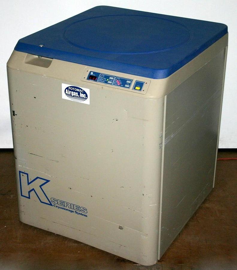 Used TAYLOR WHARTON K SERIES CRYOSTORAGE LIQUID NITROGEN SYSTEM, MODEL 17K