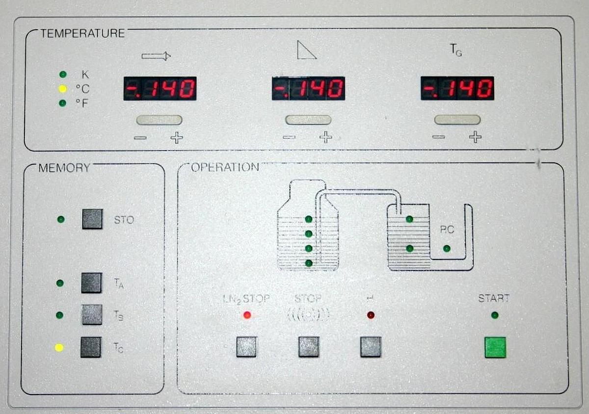 Used LEICA EMFCS CONTROLLER, MODEL 654801