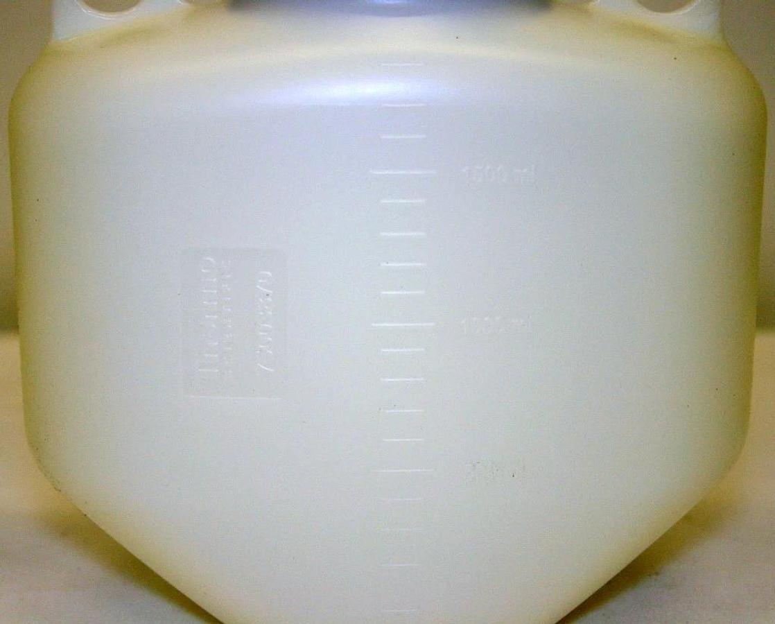 THERMO SORVALL 2000 ML OVAL BOTTLE, MODEL 75003870 FOR BIOS 16 CENTRIFUGE