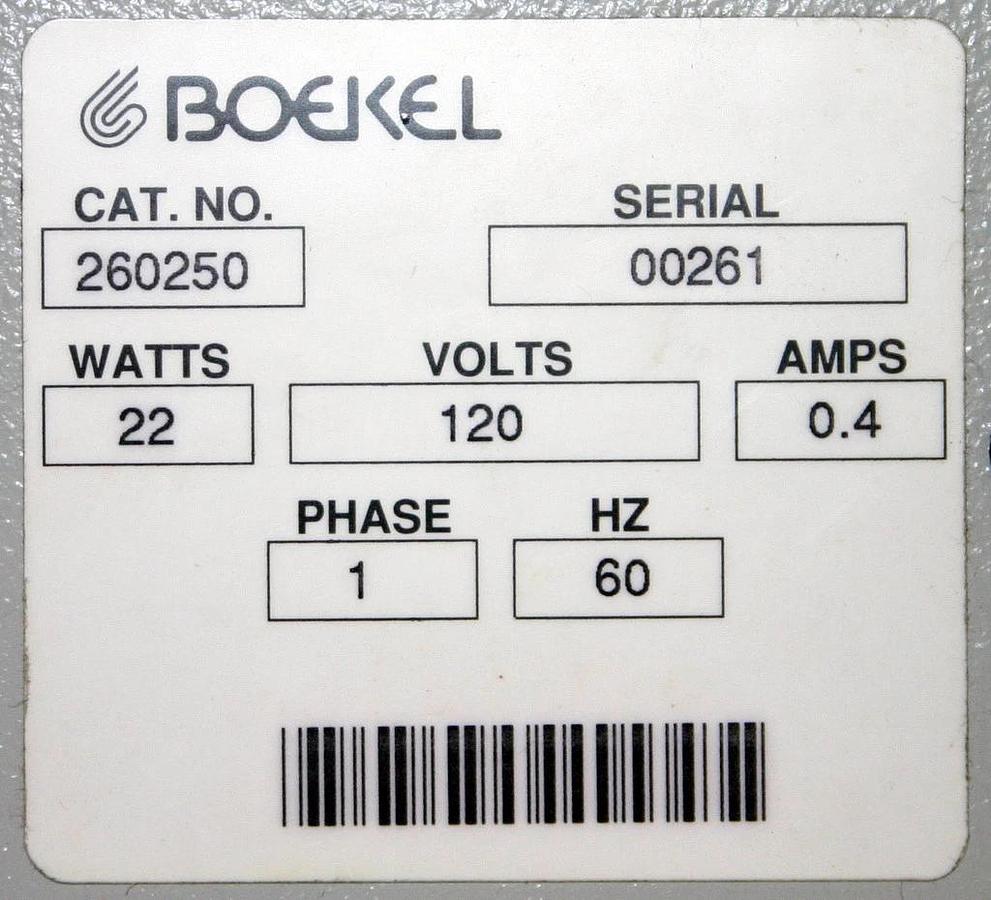 Used BOEKEL ORBITRON ROTATOR II, Model 260250