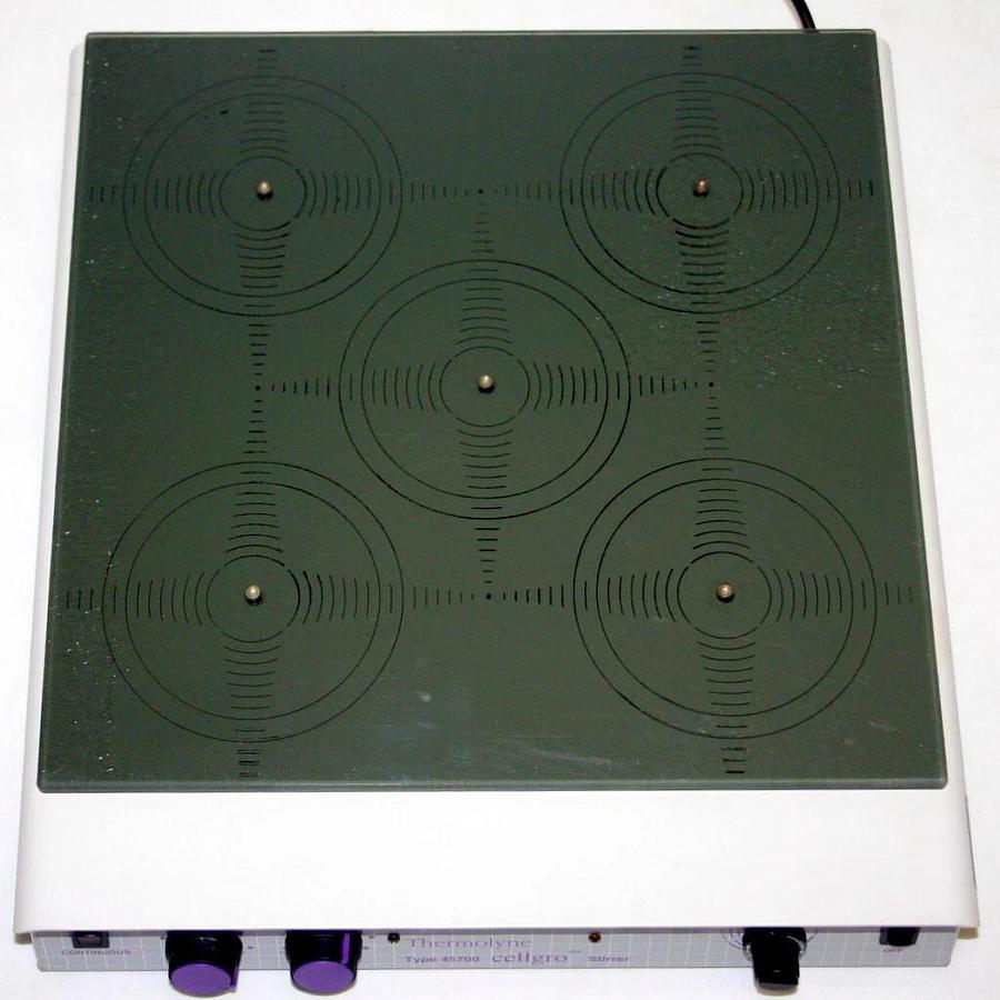 Refurbished BARNSTEAD THERMOLYNE 45700 5-POSITION CELLGRO STIRRER, MODEL S45725