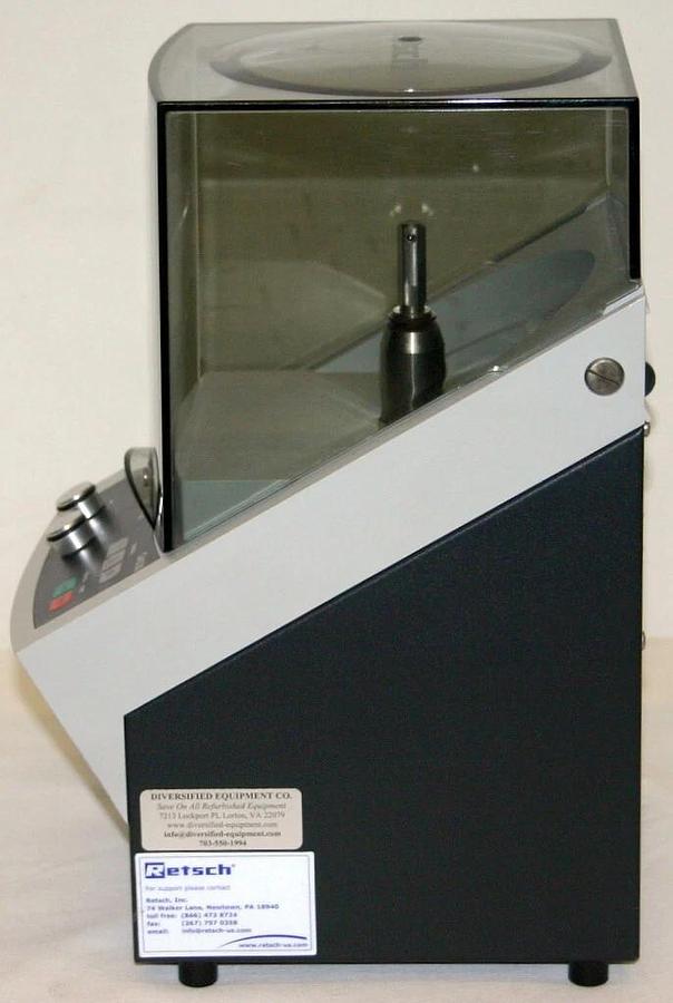 Used RETSCH GRINDOMIX HIGH-SPEED KNIFE BLENDER MILL, MODEL GM200