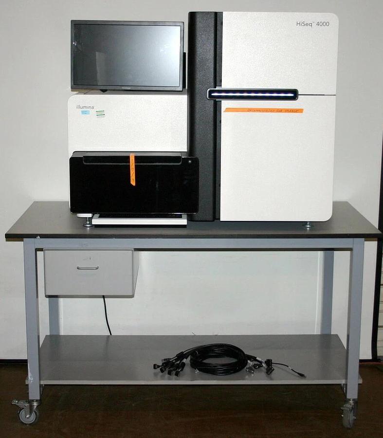 Used ILLUMINA HISEQ 4000 DNA GENOME SEQUENCING SYSTEM