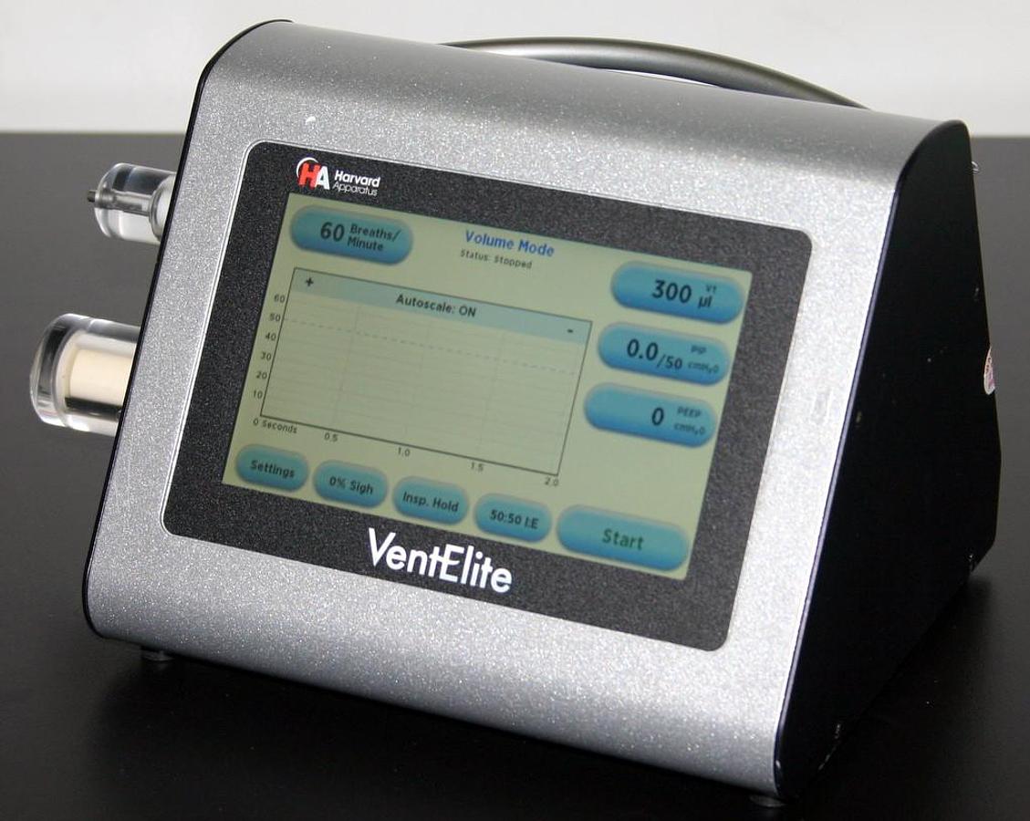 Used HARVARD APPARATUS VENTELITE SMALL ANIMAL VENTILATOR, MODEL 55-7040