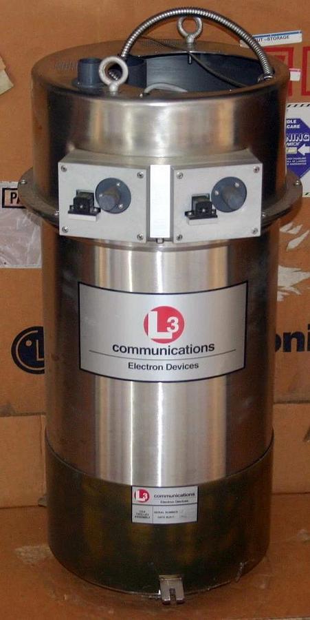 Used L3 COMMUNICATIONS IOT INDUCTIVE OUTPUT TUBE TROLLEY ASSEMBLY
