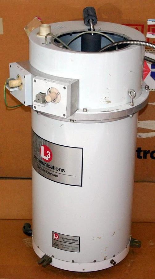 Used L3 COMMUNICATIONS IOT INDUCTIVE OUTPUT TUBE TROLLEY ASSEMBLY