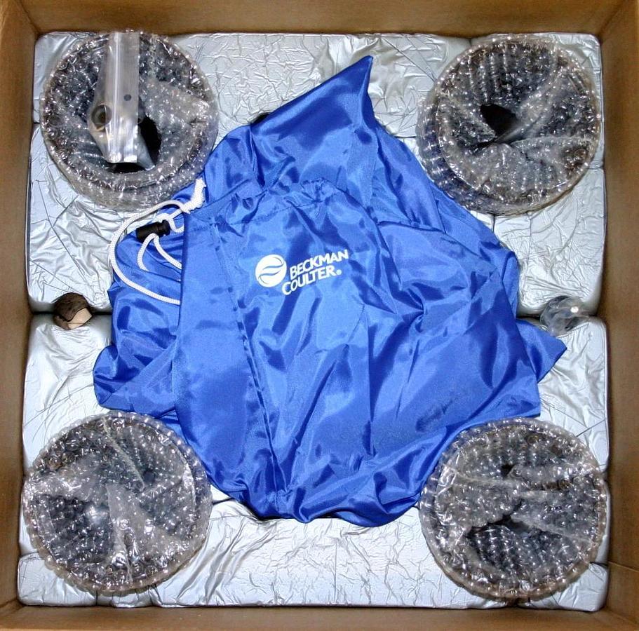 Used BRAND NEW 2016 BECKMAN COULTER SWINGING-BUCKET ROTOR, MODEL GH-3.8, 4 x 750 ML