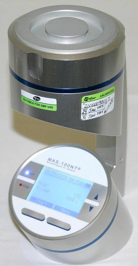 MBV EMD MILLIPORE SIGMA MICROBIOLOGICAL AIR SAMPLER,  MAS-100NT - NEW VERSION