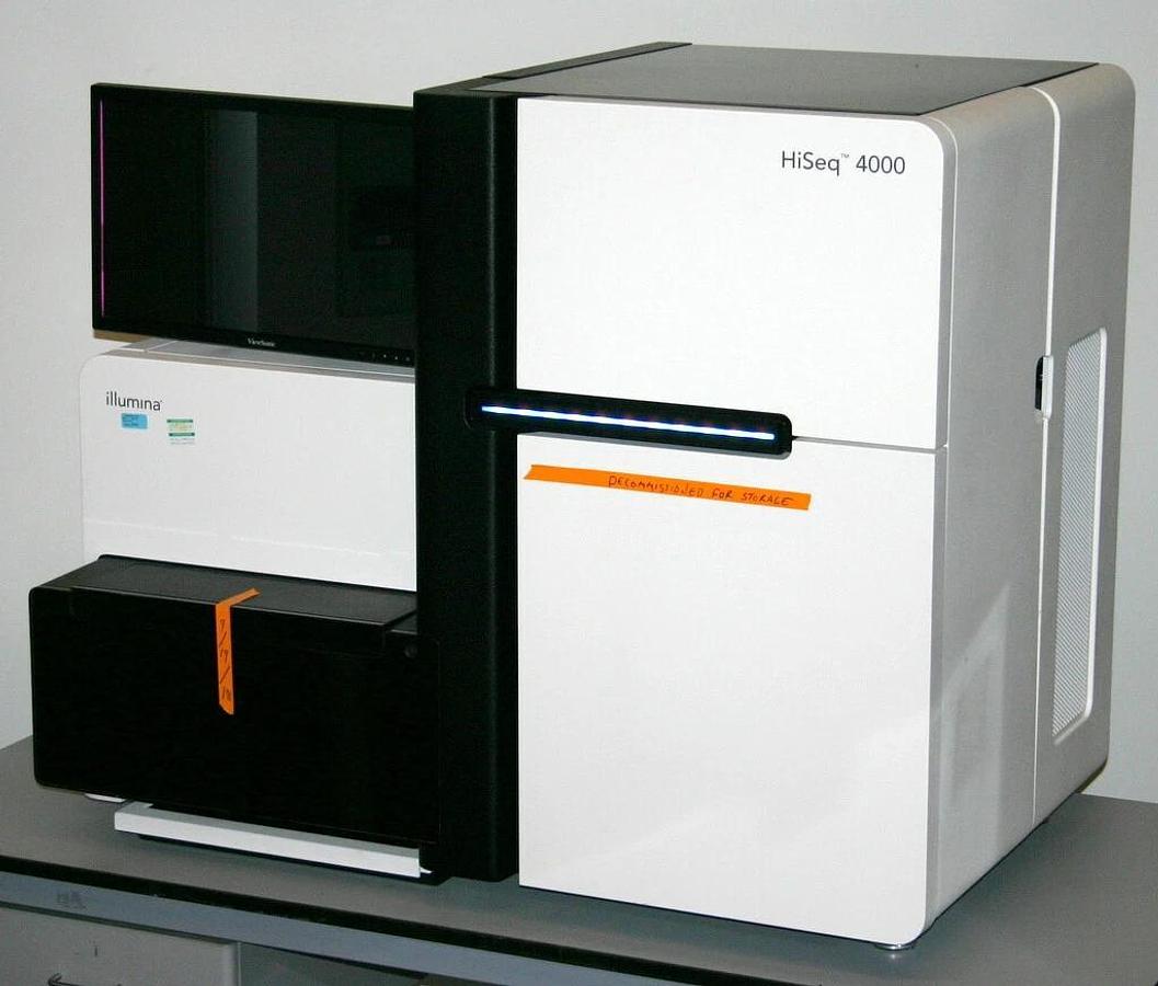 Used ILLUMINA HISEQ 4000 DNA GENOME SEQUENCING SYSTEM